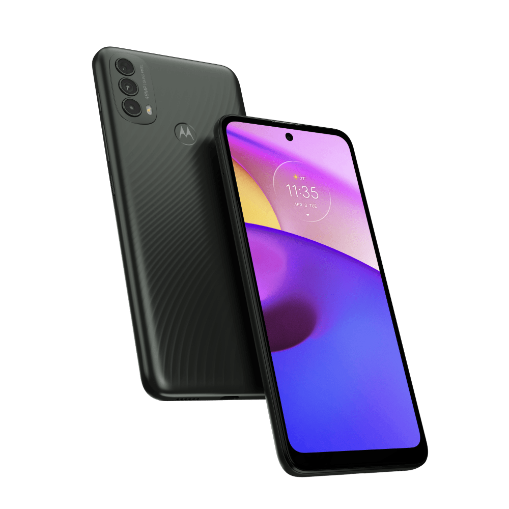 Купить Motorola Moto E40 - 4G Smartphone - Dual-SIM - RAM 4 GB / Internal Memory 64 GB - microSD slot - LCD-Anzeige - 6.5" - 1600 x 720 Pixel (90 Hz) - Triple-Kamera 48 MP, 2 MP, 2 MP - front camera 8 MP - Carbon Grey (PARL0008SE) в магазине wardena.ru