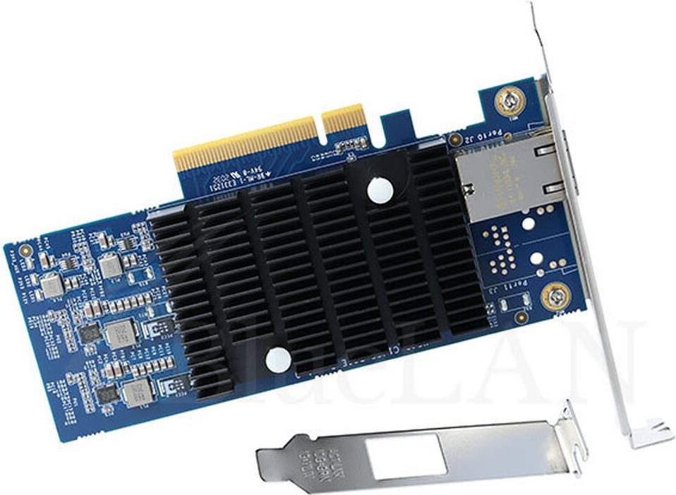 Купить BlueLAN Converged Network Adapter X540-T1, Ethernet, FCoE, 10GbE Single Port RJ45, Chipsatz: Intel X540, PCIe 2.0, x8 Lane, Betriebssystem: Windows, Linux, FreeBSD, Virtualisierung: VMware ESXi, Microsoft Hyper-V,KVM und (BLCNADAC19) в магазине wardena.ru