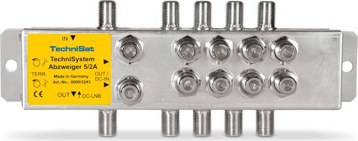 Купить TechniSat TechniSystem 5/2A - RF-Signal - Silber (0000/3243) в магазине wardena.ru