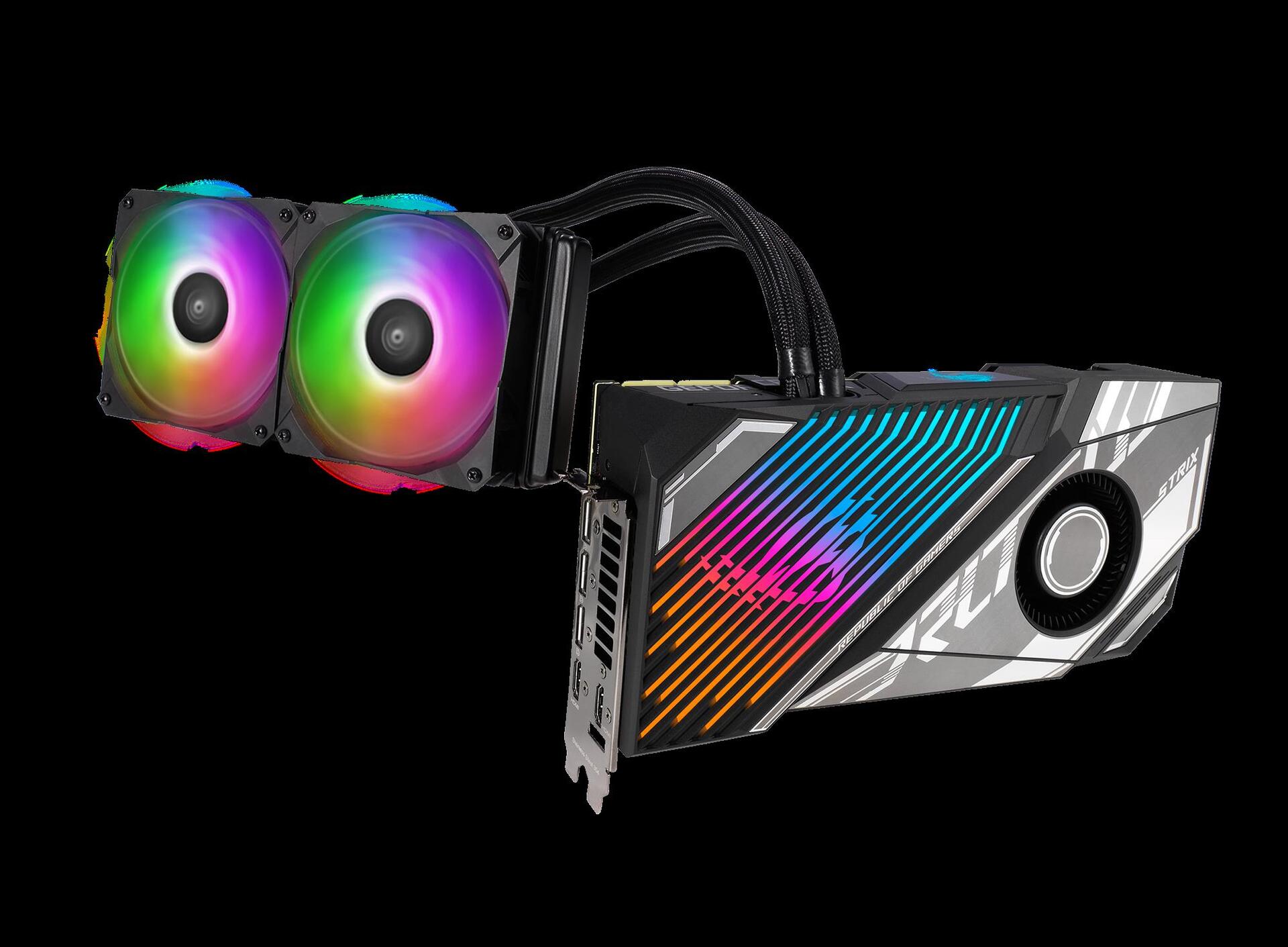 Купить ASUS ROG Strix LC GeForce RTX 3090 Ti OC Edition - Grafikkarten - GF RTX 3090 Ti - 24 GB GDDR6X - PCIe 4.0 - 2 x HDMI, 3 x DisplayPort (90YV0HC0-M0NA00) в магазине wardena.ru