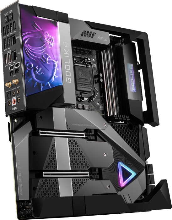 Купить MSI MEG Z590 GODLIKE - Motherboard - Erweitertes ATX - LGA1200-Sockel - Z590 - USB-C Gen2, USB 3.2 Gen 1, USB 3.2 Gen 2, USB-C 4.0 - 10 Gigabit LAN, 2.5 Gigabit LAN, Wi-Fi, Bluetooth - Onboard-Grafik (CPU erforderlich) - (7D03-002R) в магазине wardena.ru