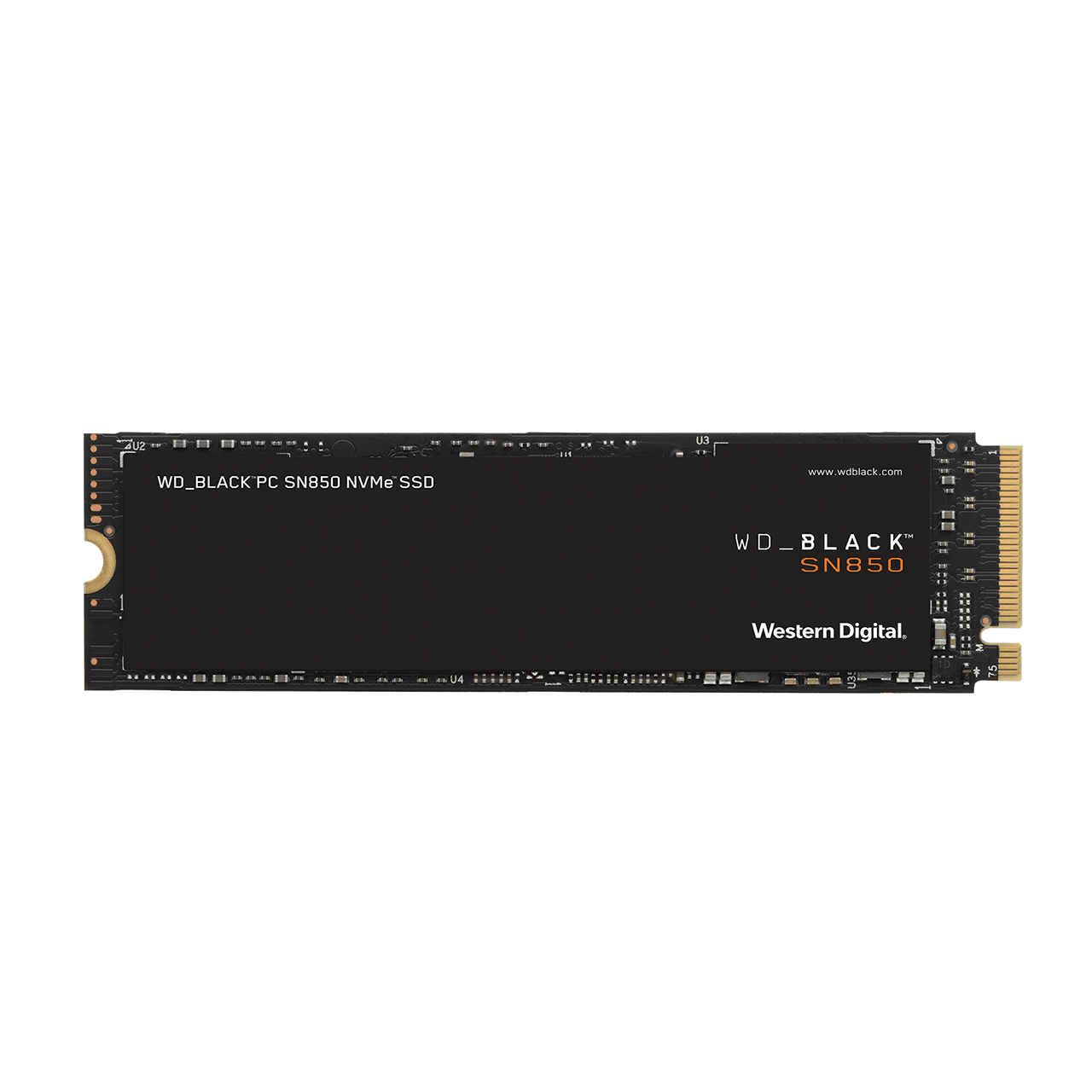 Купить WD Black SN850 NVMe SSD WDS500G1X0E - SSD - 500GB - intern - M.2 2280 - PCI Express 4,0 x4 (NVMe) (WDS500G1X0E) в магазине wardena.ru