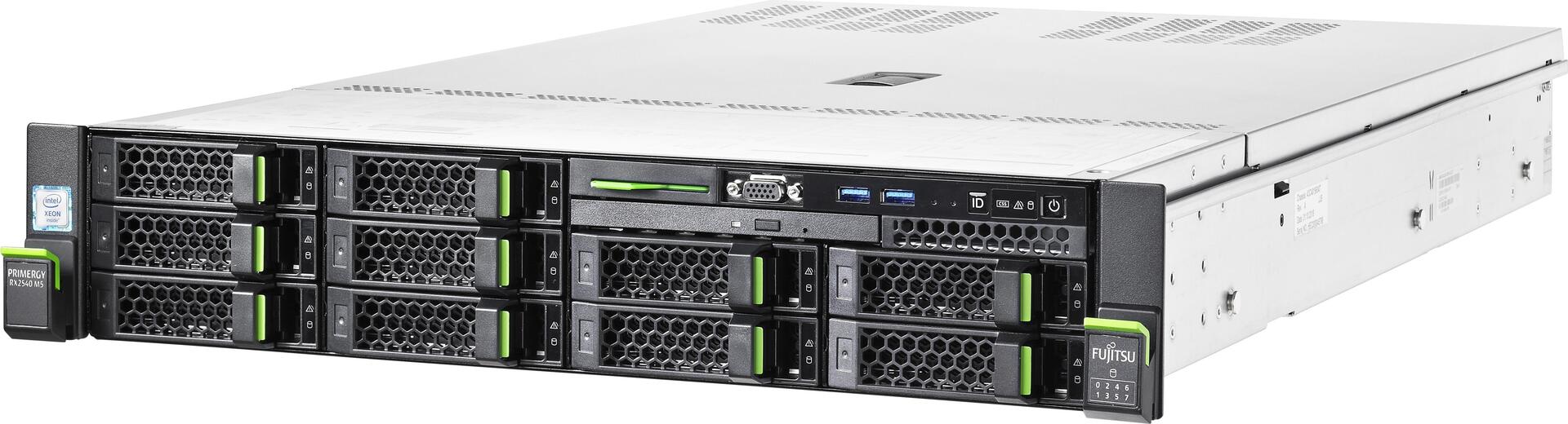 Купить Fujitsu PRIMERGY RX2540 M5 - Server - Rack-Montage - 2U - zweiweg - 1 x Xeon Silver 4208 / 2.1 GHz - RAM 16 GB - SAS - Hot-Swap 6.4 cm (2.5") - kein HDD - DVD SuperMulti - GigE - kein Betriebssystem - Monitor: keiner (VFY:R2545SC010IN) в магазине wardena.ru