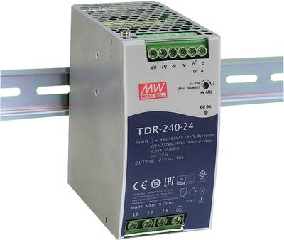 Купить MEAN WELL TDR-240-24 Netzteil & Spannungsumwandler 240 W (TDR-240-24) в магазине wardena.ru