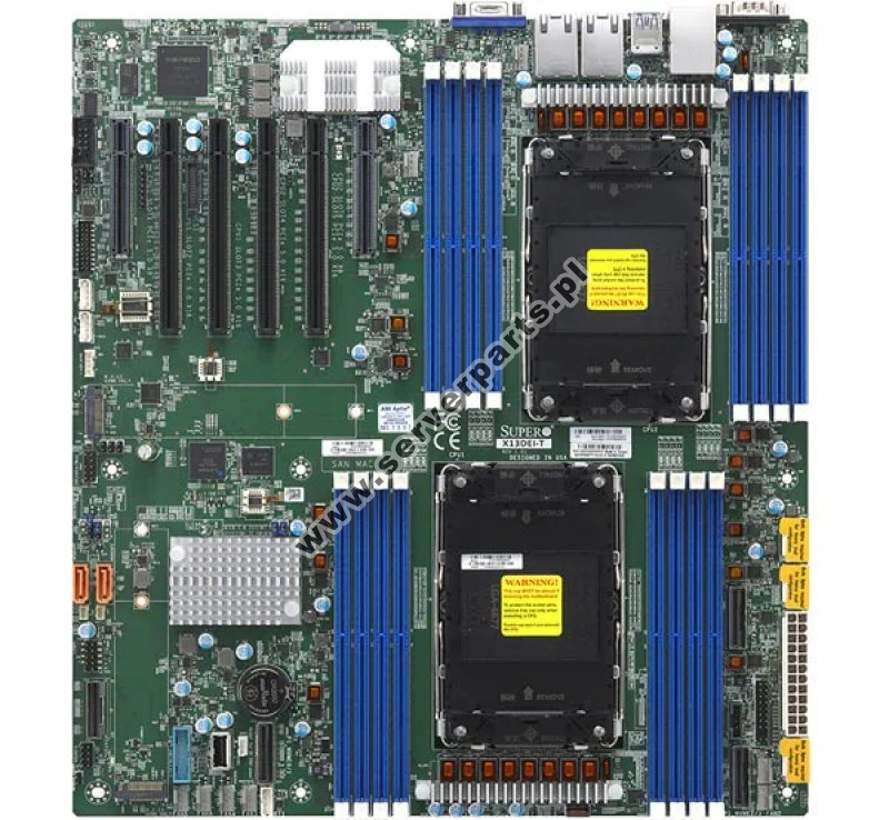 Купить Motherboard Supermicro MBD-X13DEI-T C741 LGA4677 4th Gen Intel Xeon Scalable LGA4677 SATA M.2 DDR5 IPMI в магазине wardena.ru