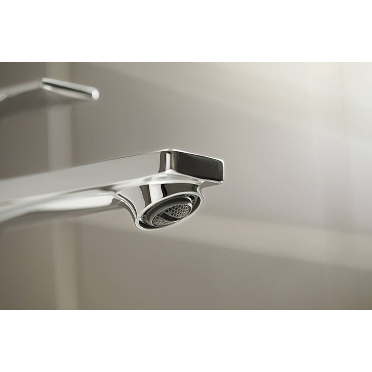 Купить Hansgrohe Rebris E Смеситель для раковины 110 CoolStart без сливного гарнитура хром 72560000 в магазине wardena.ru