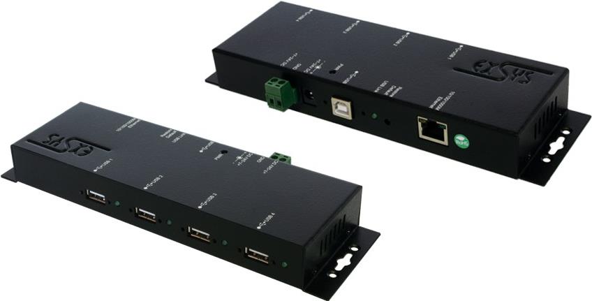 Купить Exsys EX-6002PoE - Geräteserver - 4 Anschlüsse - 10Mb LAN, USB, 100Mb LAN, GigE, USB2.0 (EX-6002POE) в магазине wardena.ru