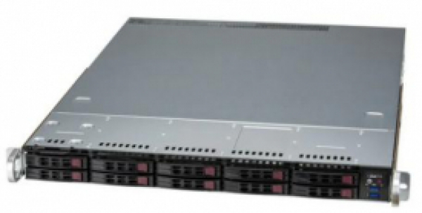 Купить Chassis Supermicro CSE-116BAC10-R860W 1U 860W Redundant Hot-Swap 10xHDD SATA/SAS в магазине wardena.ru