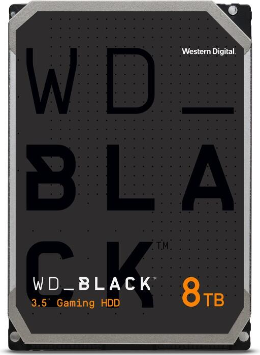 Купить WD_BLACK WD8002FZWX - Festplatte - 8 TB - intern - 3.5" (8.9 cm) - SATA 6Gb/s - 7200 U/min - Puffer: 128 MB в магазине wardena.ru