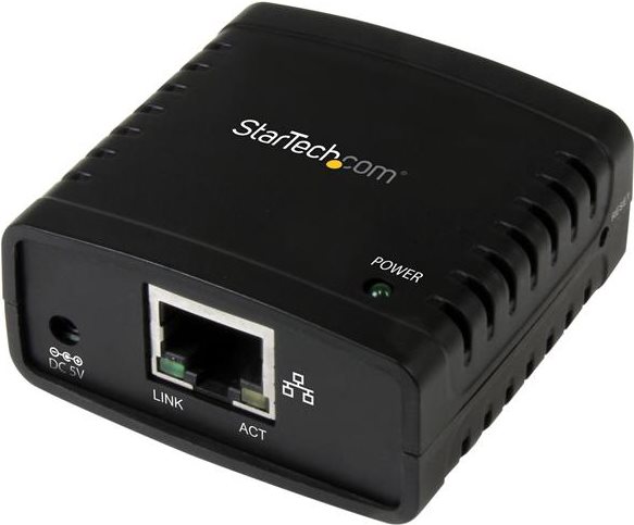 Купить StarTech.com 10/100 Mbit/s Ethernet auf USB 2.0 Netzwerk LPR Printserver - USB Druckserver / Print Server mit Auto-sensing - Druckserver - USB 2.0 - 10/100 Ethernet - Schwarz (PM1115U2) в магазине wardena.ru