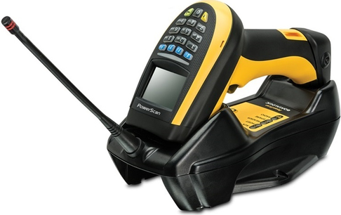 Купить Datalogic PowerScan PM9501-DKHP - USB Kit - Barcode-Scanner - tragbar - decodiert - RF(910 MHz) (PM9501-DKHP910RK10) в магазине wardena.ru