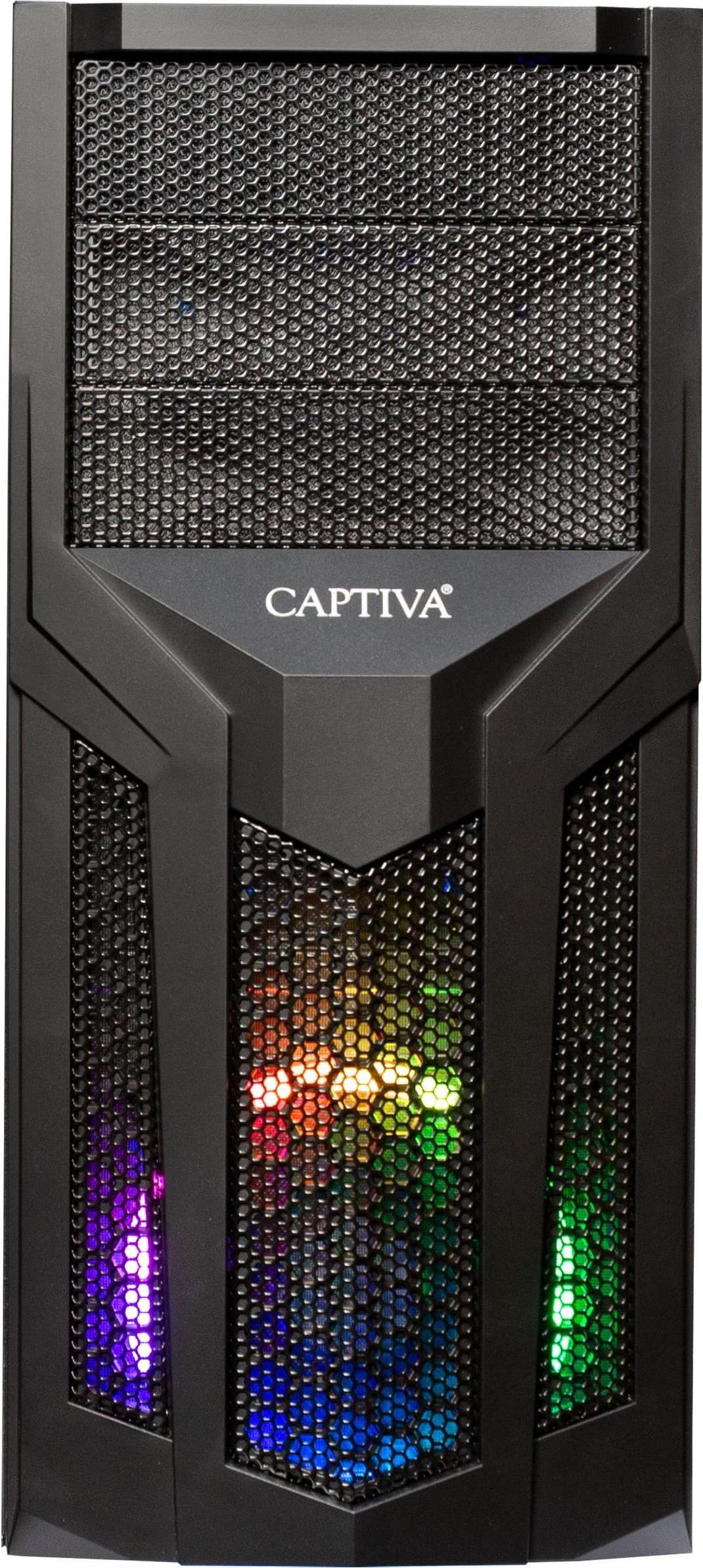 Купить Captiva Advanced I65-538 DDR4-SDRAM i5-10400F Desktop Intel® Core™ i5 16 GB 1000 GB SSD PC Schwarz (65538) в магазине wardena.ru