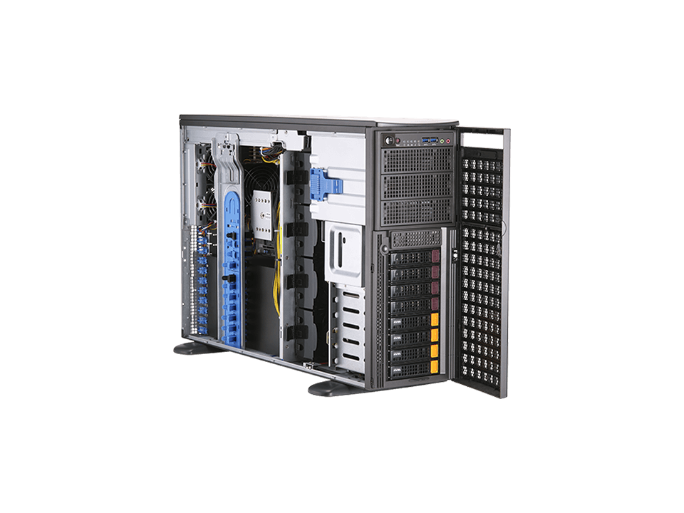 Купить Supermicro SYS-740GP-TNRT Server Turm (4U) Intel® Xeon® 3000er-Prozessoren 2200 W DDR4-SDRAM (SYS-740GP-TNRT) в магазине wardena.ru