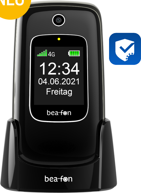 Купить Bea-fon SL880 touch - 4G Feature Phone RAM 512MB / 4GB - microSD slot - LCD-Anzeige - 240 x 320 Pixel - rear camera 8 MP - front camera 5 MP - black - piano lacquer (SL880_EU001B) в магазине wardena.ru