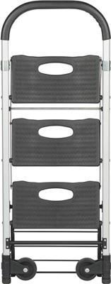 Купить BS Rollen Transportkarre TL90kg+mob.Allzweckleiter TL 150kg, 3-stufig m.Bügel Stand-H 770mm (MLK.090) в магазине wardena.ru