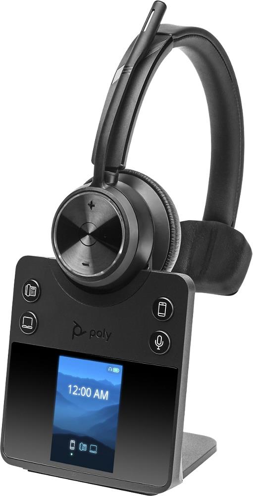 Купить HP POLY Poly Savi 7410 OFFICE - Savi 7400 series - Headset - On-Ear - DECT / Bluetooth - kabellos - aktive Rauschunterdrückung - Schwarz (8L589AA#ABB) в магазине wardena.ru