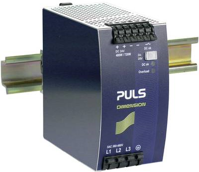 Купить PULS Hutschienen-Netzteil (DIN-Rail) DIMENSION 24 V/DC 20 A 480 W 1 x (QT20.241-C1) в магазине wardena.ru