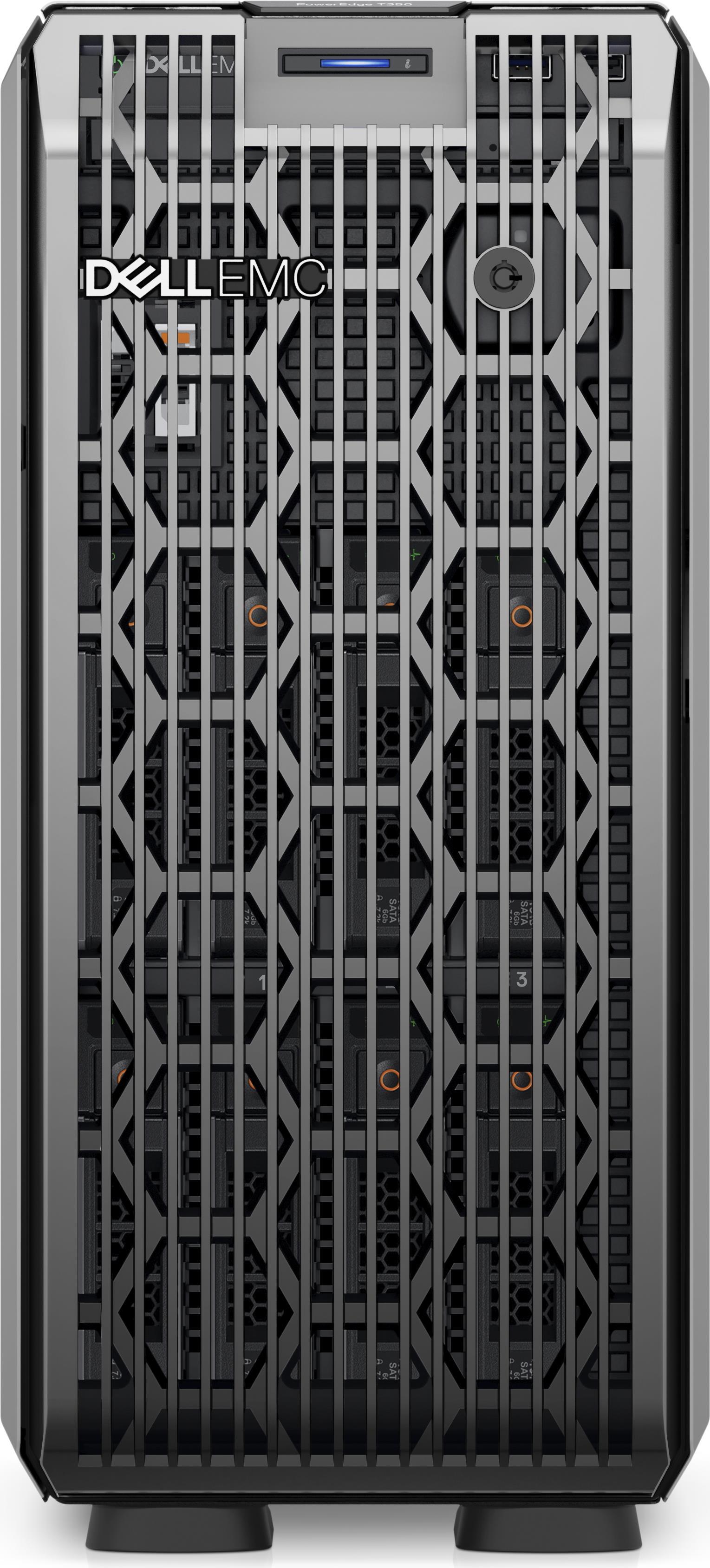 Купить DELL PowerEdge T350 Server 2000 GB Tower Intel Xeon E 2,8 GHz 16 GB DDR4-SDRAM 600 W (PET3501A) в магазине wardena.ru