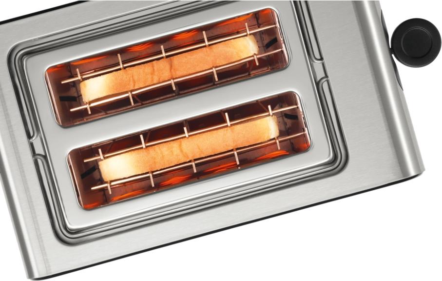 Купить Bosch Haushalt TAT7203 Toaster mit eingebautem Brötchenaufsatz Edelstahl, Schwarz в магазине wardena.ru