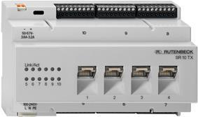 Купить Rutenbeck SR 10TX GB - Switch - 10 x 10/100/1000 - an DIN-Schiene montierbar (23510505) в магазине wardena.ru
