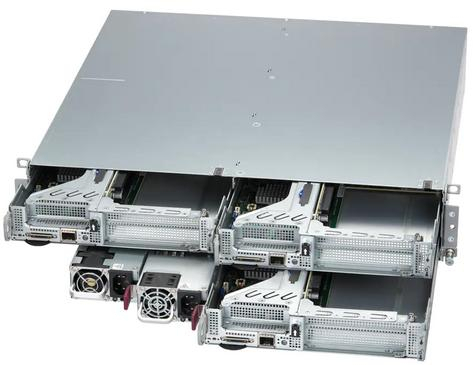 Купить Server Supermicro SYS-211SE-31AS SuperServer • SE201-R2K07P • X13SEED-SF • 2U IPMI NVMe в магазине wardena.ru