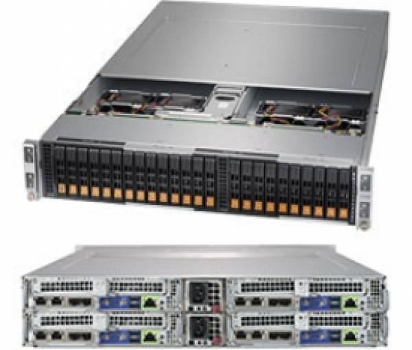 Купить Server Twin Supermicro SYS-2029BT-HNR • 217BHQ+-R2K22BP2 • X11DPT-B • BigTwin IPMI в магазине wardena.ru