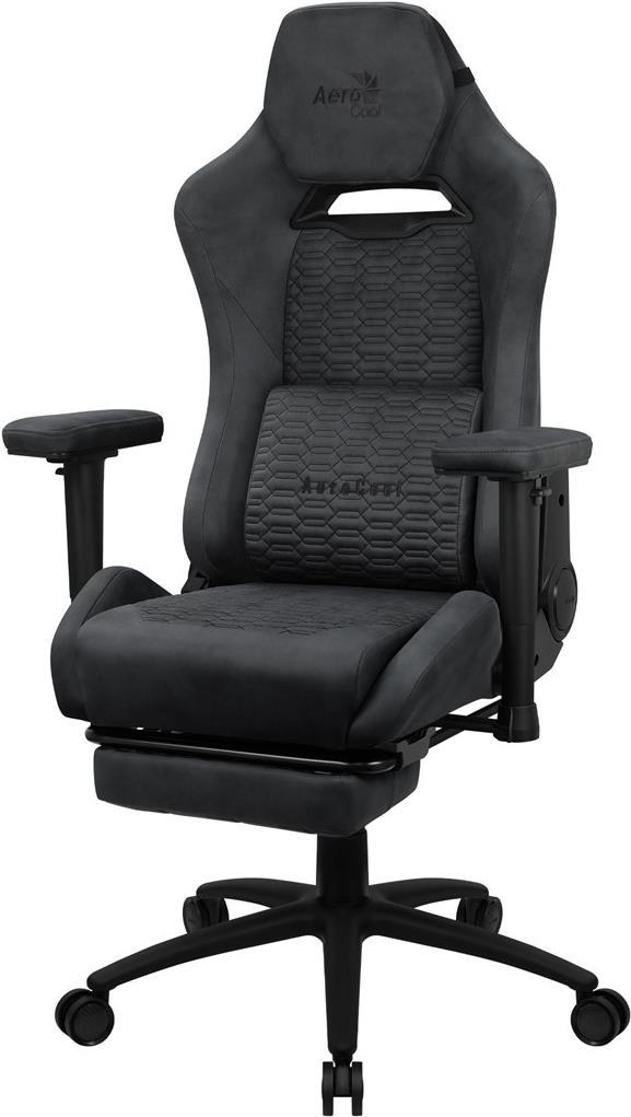 Купить Aerocool Royal AeroSuede Universal-Gamingstuhl Gepolsterter Sitz Grau (AEROROYAL-SLATE-GREY) в магазине wardena.ru