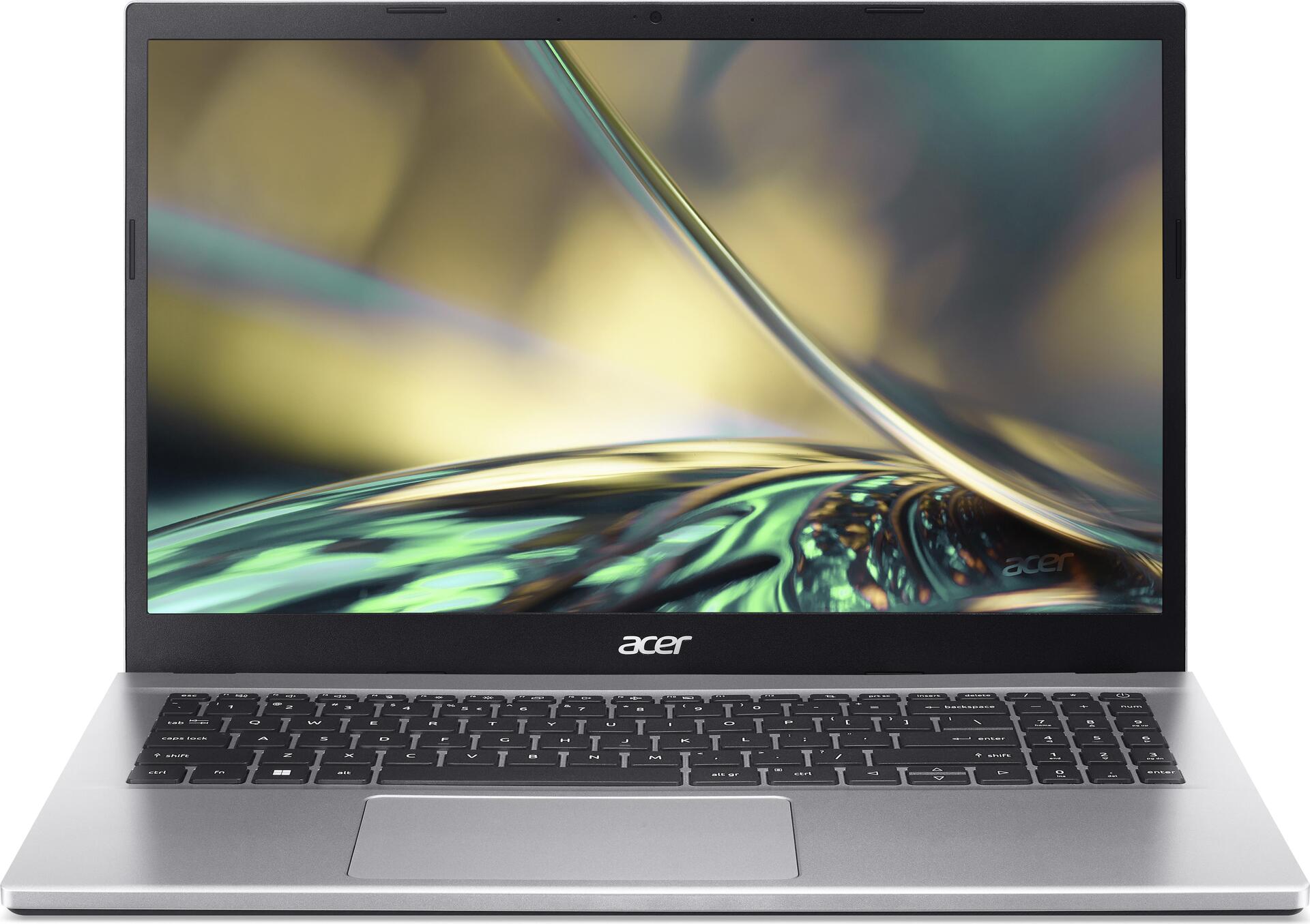 Купить Acer Aspire 3 A315-59 - Intel Core i3 1215U / 1.2 GHz - Win 11 Home - UHD Graphics - 8 GB RAM - 512 GB SSD - 39.6 cm (15.6") IPS 1920 x 1080 (Full HD) - Wi-Fi 5 - Reines Silber - kbd: Deutsch (NX.K6SEG.00N) в магазине wardena.ru
