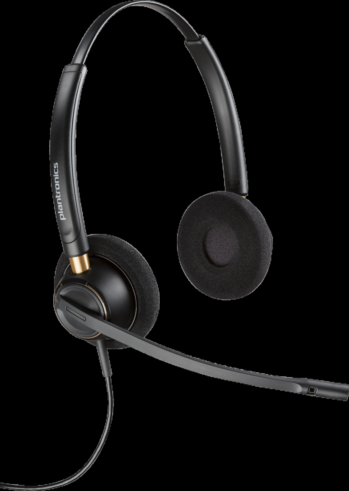 Купить HP POLY Poly EncorePro HW520D - EncorePro 500 series - Headset - On-Ear - kabelgebunden - Quick Disconnect - Schwarz - Zertifiziert für Skype für Unternehmen (783P5AA) в магазине wardena.ru