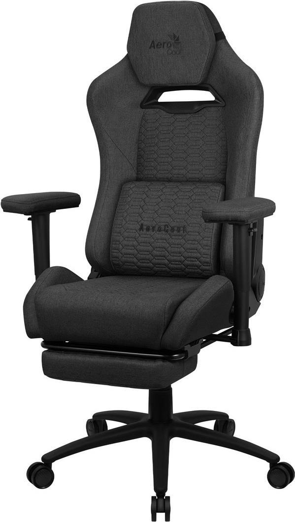 Купить Aerocool Royal AeroWeave Universal-Gamingstuhl Gepolsterter Sitz Schwarz (AEROROYAL-ASH-BLACK) в магазине wardena.ru