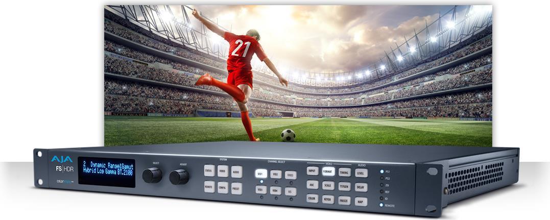 Купить AJA FS-HDR Videosignal-Konverter Aktiver Videokonverter 4096 x 2160 - - (FS-HDR) в магазине wardena.ru