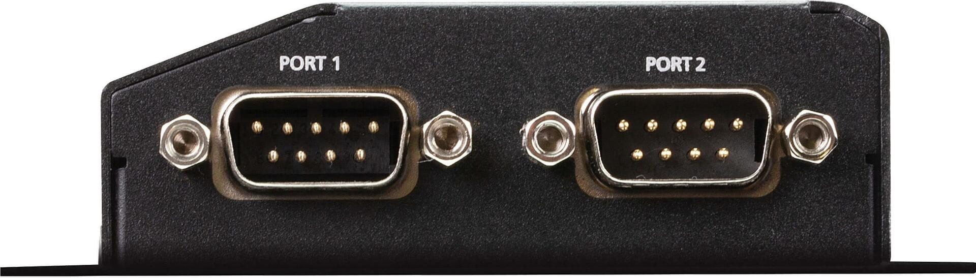 Купить ATEN 2-Port RS-232/422/485 Secure Device Server - Gleichstrom - 1,3 W - 1,19 W - 100 - 240 V - 50 - 60 Hz - 9 - 48 V (SN3402) в магазине wardena.ru