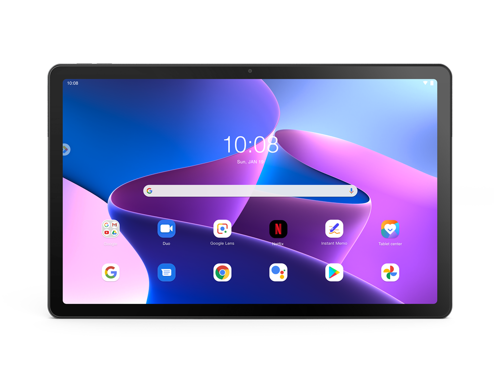 Купить Lenovo Tab M10 Plus (3rd Gen) ZAAJ - Tablet - Android 12 - 128 GB eMMC - 26.9 cm (10.61") IPS (2000 x 1200) - microSD-Steckplatz - Dual Tone Storm Gray (ZAAJ0387SE) в магазине wardena.ru