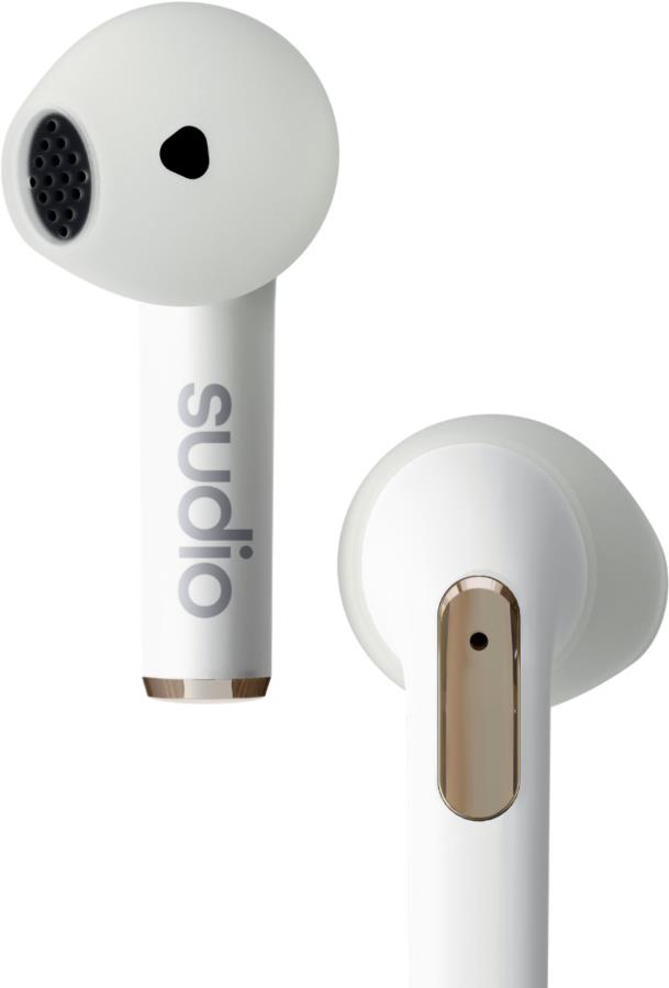 Купить Sudio N2 White Kopfhörer True Wireless Stereo (TWS) im Ohr Anrufe/Musik USB Typ-C Bluetooth Weiß (N2WHT) в магазине wardena.ru