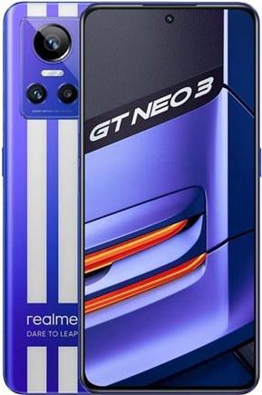 Купить realme GT Neo 3. Bildschirmdiagonale: 17 cm (6.7" ), Bildschirmauflösung: 2412 x 1080 Pixel. Prozessorfamilie: MediaTek Dimensity, Prozessor: 8100. RAM-Kapazität: 12 GB, RAM-Typ: LPDDR5, Interne Speicherkapazität: 256 GB (RMX3563) в магазине wardena.ru