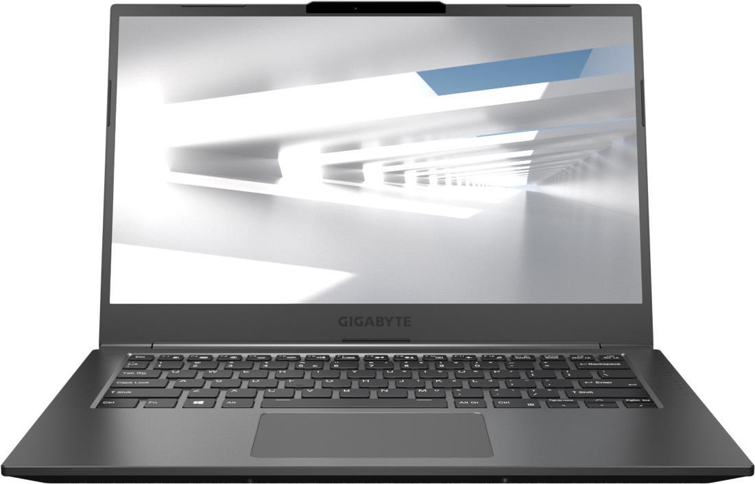 Купить Gigabyte U4 UD 50DE823SD - 180°-Scharnierdesign - Intel Core i5 1155G7 / 2.5 GHz - FreeDOS - Iris Xe Graphics - 16 GB RAM - 512 GB SSD NVMe - 35.6 cm (14") 1920 x 1080 (Full HD) - Wi-Fi 6 - kbd: Deutsch (U4 UD-50DE823SD) в магазине wardena.ru