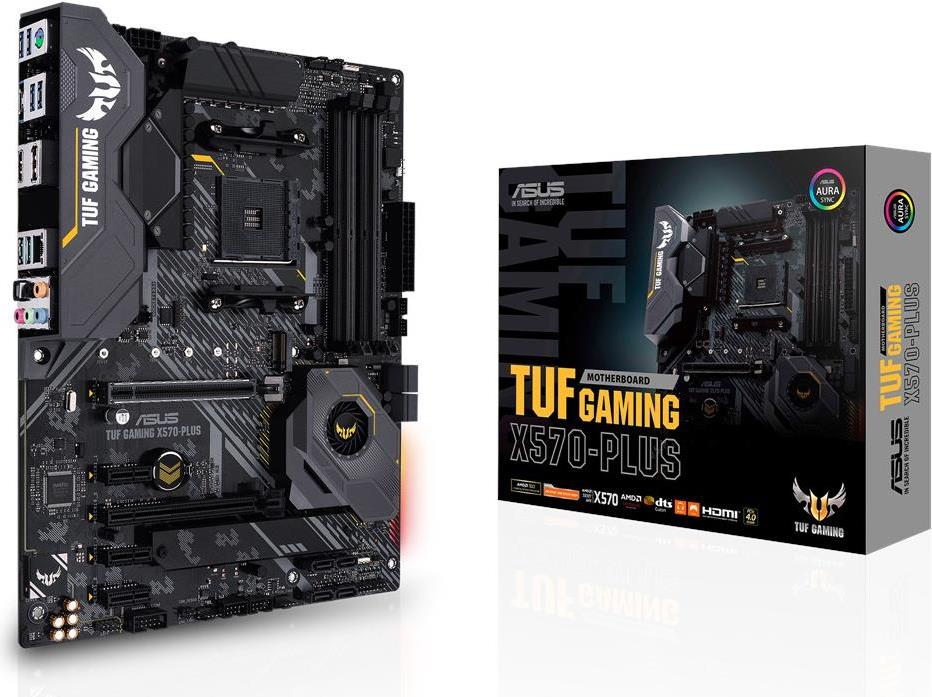 Купить ASUS TUF GAMING X570-PLUS - Motherboard - ATX - Socket AM4 - AMD X570 - USB-C Gen2, USB 3,2 Gen 1, USB 3,2 Gen 2 - Gigabit LAN - Onboard-Grafik (CPU erforderlich) - HD Audio (8-Kanal) (90MB1180-M0EAY0) в магазине wardena.ru