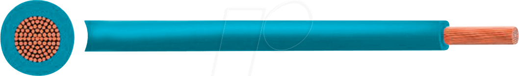 Купить RND CABLE RND 475-00586 - Litze H05V2-K / H07V2-K, 2,5 mm², 100 m, hellblau (RND 475-00586) в магазине wardena.ru