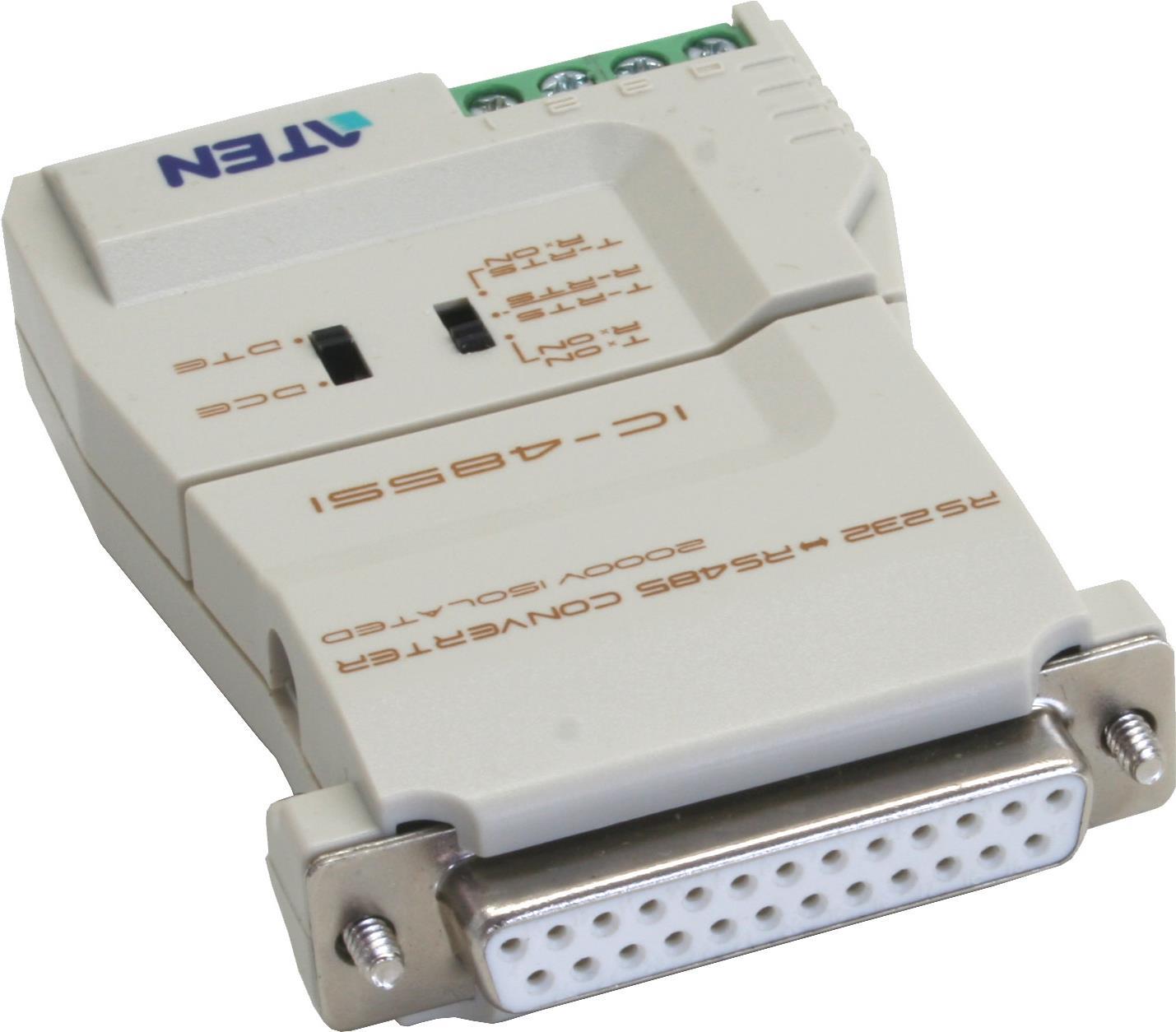Купить ATEN IC485SI - RS-232-auf-RS-485-Schnittstellenkonverter - extern - bis zu 1200 m (IC485SI-AT-GG) в магазине wardena.ru