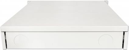 Купить Intellinet - Rack Storage Drawer - Grau, RAL 7035 - 2U - 48,3 cm (19") (715843) в магазине wardena.ru