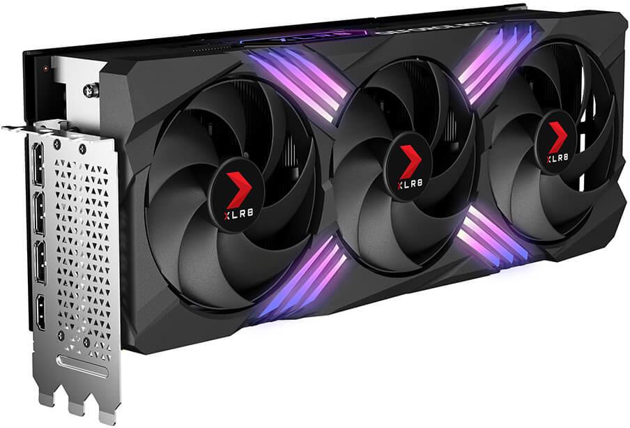 Купить PNY XLR8 GeForce RTX 4080 Super 16GB Gaming VERTO EPIC-X RGB Triple Fan - Grafikkarten - NVIDIA GeForce RTX 4080 SUPER - 16 GB GDDR6X - PCIe 4.0 x16 - HDMI, 3 x DisplayPort - Box (VCG4080S16TFXXPB1-O) в магазине wardena.ru