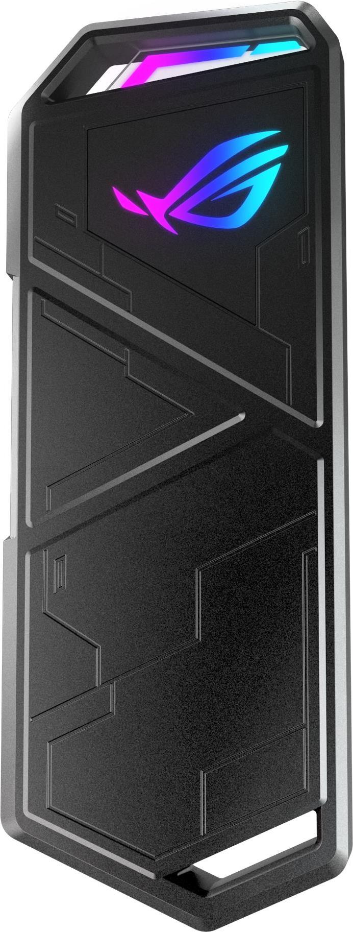 Купить ASUS ROG Strix Arion S500 - SSD - verschlüsselt - 500GB - extern (tragbar) - M.2 NVMe (M.2 NVMe) - USB 3,2 Gen 2 - 256-Bit-AES - Schwarz (90DD02I0-M09000) в магазине wardena.ru