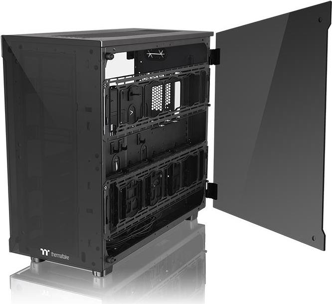 Купить Thermaltake View 91 TG RGB Ultra Tower Schwarz Computer-Gehäuse (CA-1I9-00F1WN-00) в магазине wardena.ru