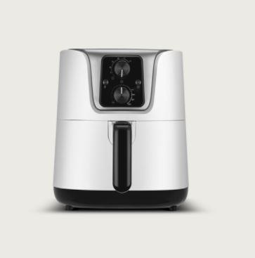 Купить Grundig FRY 6840 Einzelbild 3 l Eigenständig 1300 W Heißluftfritteuse Schwarz - Weiß (GMS3490) в магазине wardena.ru