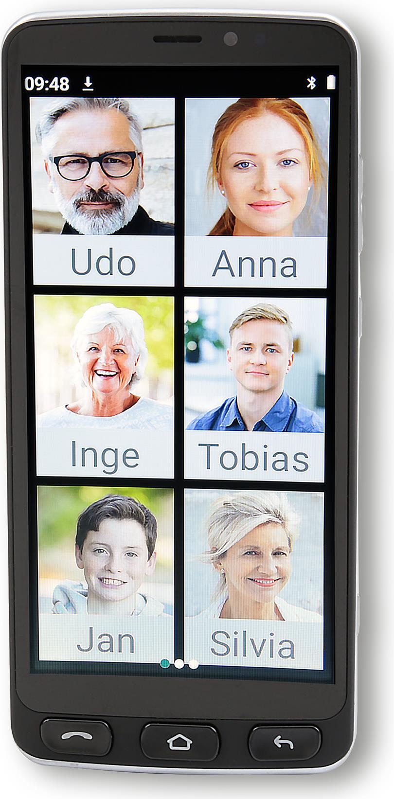 Купить OLYMPIA Neo - 4G Smartphone - Dual-SIM - RAM 2 GB / 16 GB - microSD slot - LCD-Anzeige - 5.5" - rear camera 8 MP - front camera 5 MP - Schwarz (2286) в магазине wardena.ru