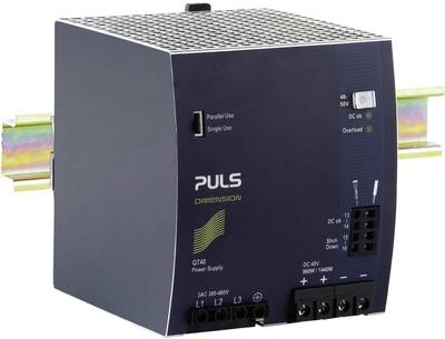 Купить PULS DIMENSION QT40.481 Hutschienen-Schaltnetzteil, DIN-Netzgerät 48 V/DC/20 A 960 W (QT40.481) в магазине wardena.ru