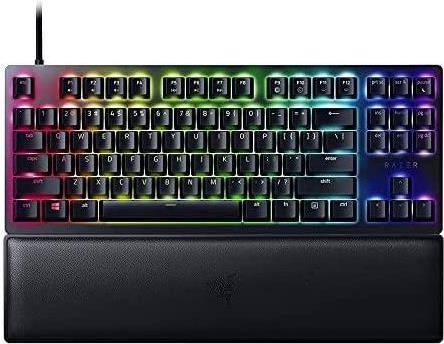 Купить Razer Huntsman V2 Tenkeyless Tastatur USB QZERTY US Englisch Schwarz (RZ03-03940300-R3M1) в магазине wardena.ru