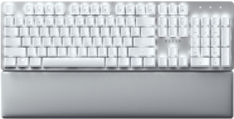 Купить Razer Pro Type Ultra Tastatur USB + RF Wireless + Bluetooth QWERTY US Englisch Silber - Weiß (RZ03-04110100-R3M1) в магазине wardena.ru