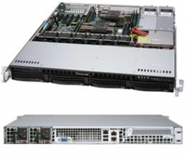 Купить Chassis Supermicro CSE-813MF2TQC-R804CB 1U 800W Redundant Hot-Swap 4xHDD SATA/SAS в магазине wardena.ru