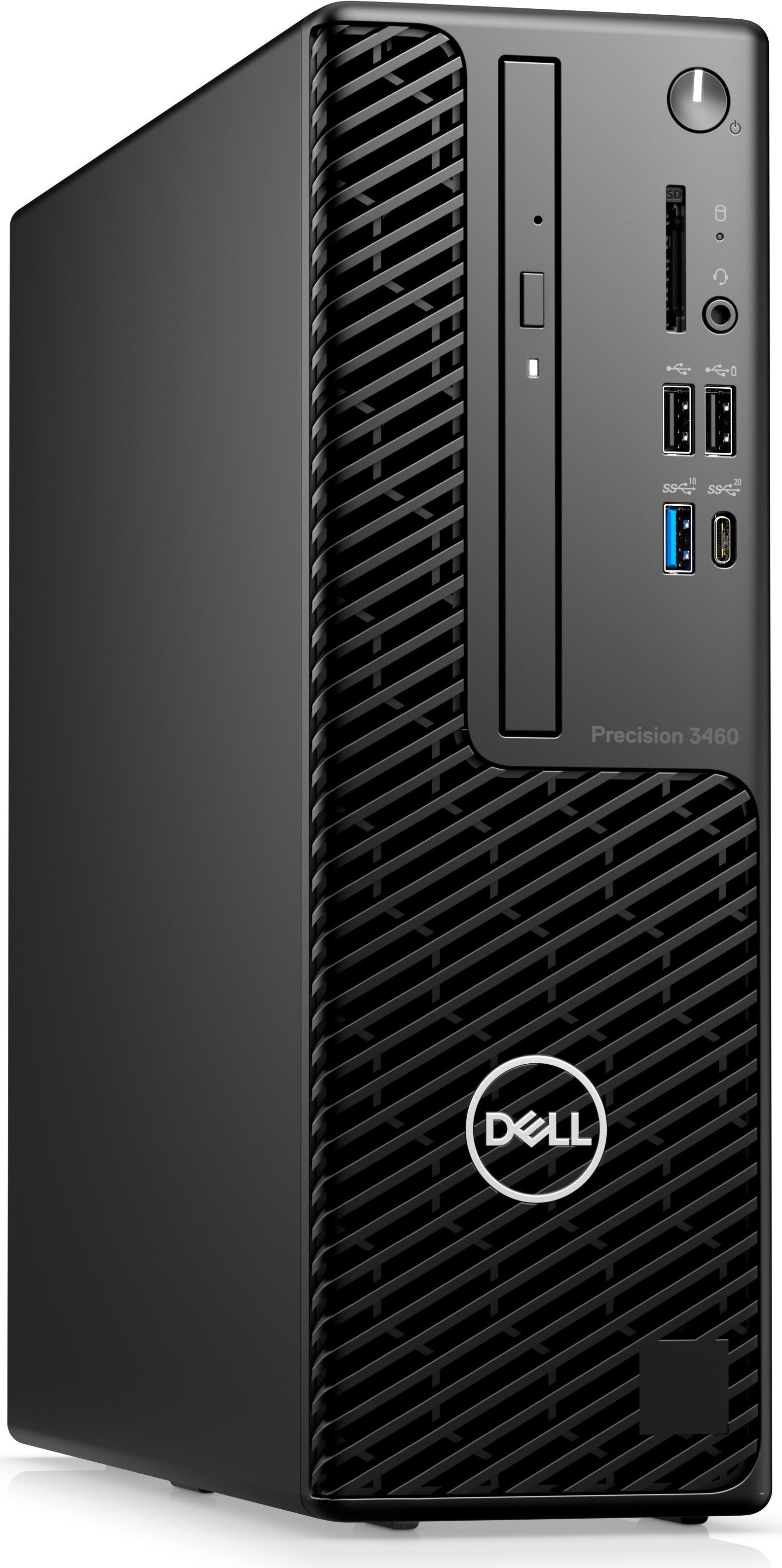 Купить Dell Precision 3460 Small Form Factor - SFF - 1 x Core i7 12700 / 2.1 GHz - vPro - RAM 16 GB - SSD 512 GB - NVMe, Class 40 - DVD-Writer - Quadro T1000 - GigE - Win 10 Pro (mit Win 11 Pro Lizenz) - Monitor: keiner - Schwa (CCJ1T) в магазине wardena.ru